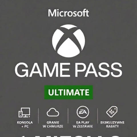 SUBSKRYPCJA XBOX GAME PASS ULTIMATE 1 MIESIĄC - 30 DNI - BEZ VPN