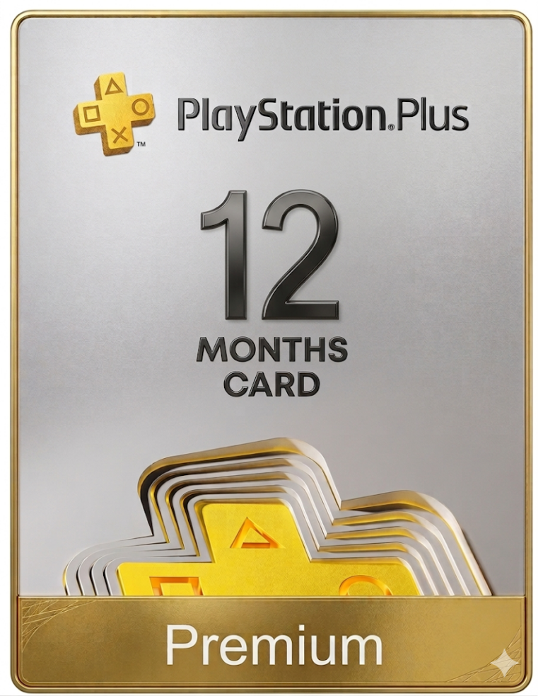 PLAYSTATION PLUS PREMIUM 12 MIESIĘCY PL – BEZ VPN