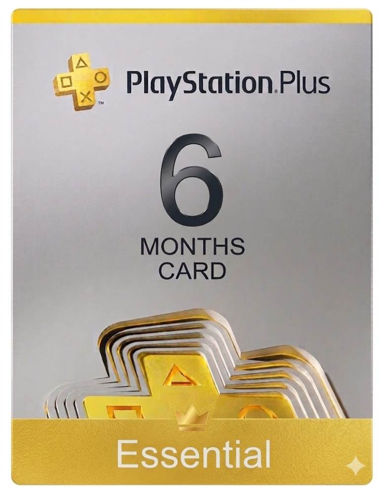 PLAYSTATION PLUS ESSENTIAL 6 MIESIĘCY PL – BEZ VPN